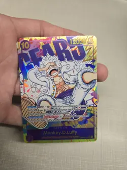 OP05-119 Monkey D. Luffy SEC Alt Art / Awakening of The New Era - Image 1