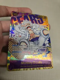 OP05-119 Monkey D. Luffy SEC Alt Art / Awakening of The New Era - Image 4