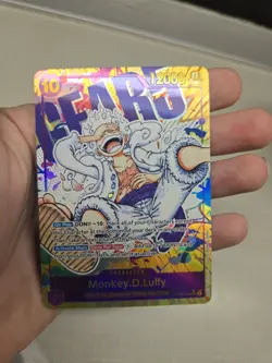 OP05-119 Monkey D. Luffy SEC Alt Art / Awakening of The New Era - Image 5