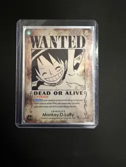Monkey.D.Luffy (118) (Wanted Poster) OP13-118 Carrying On His Will Foil - Image 1