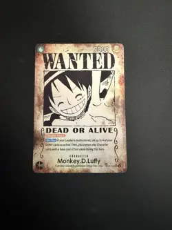 Monkey.D.Luffy (118) (Wanted Poster) OP13-118 Carrying On His Will Foil - Image 2