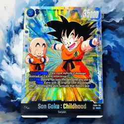 Son Goku Childhood FB06-119 SCR Rivals Clash Dragon Ball Super Fusion World Card - Image 1