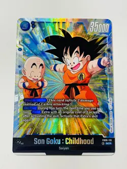 Son Goku Childhood FB06-119 SCR Rivals Clash Dragon Ball Super Fusion World Card - Image 3