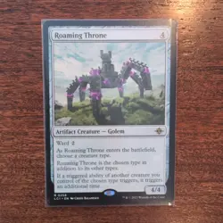 Roaming Throne The Lost Caverns of Ixalan Regular MTG Magic NM Card - Image 1