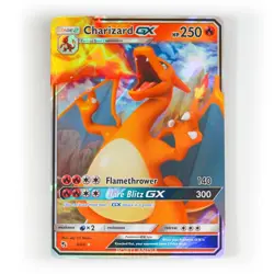 Pokemon - Charizard GX - 9/68 - SM Hidden Fates - Half Art Card - Image 1
