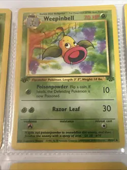 Pokemon TCG Base Set 9 card lot. Commons. Cards shown will be the ones you get - Image 3
