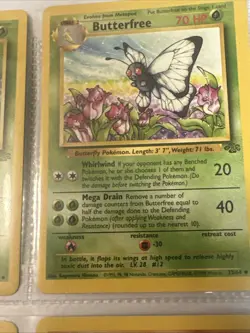 Pokemon TCG Base Set 9 card lot. Commons. Cards shown will be the ones you get - Image 4