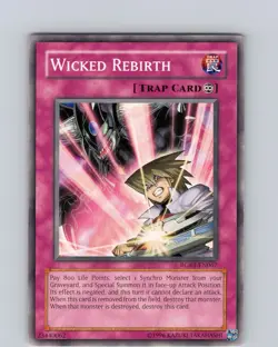 Yu-Gi-Oh TCG Wicked Rebirth RGBT-EN067 Unlimited Regular Common Card NM - Image 1