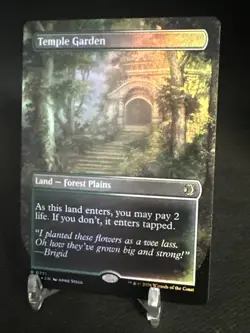 Temple Garden #0351 (Borderless Foil) Lorwyn Eclipsed - MTG - Image 2