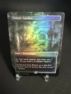 Temple Garden #0351 (Borderless Foil) Lorwyn Eclipsed - MTG - Image 4