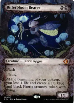 Bitterbloom Bearer (Showcase) M Lorwyn Eclipsed 310 NM - Image 1