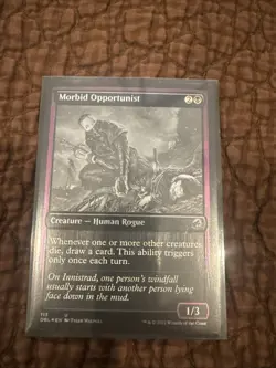 MTG FOIL Morbid Opportunist - Innistrad: Double Feature #113 - Image 1
