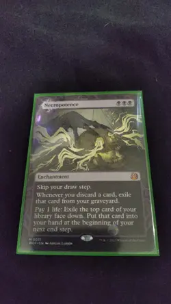 Necropotence - Wilds of Eldraine: Enchanting Tales Regular - MTG - Image 1