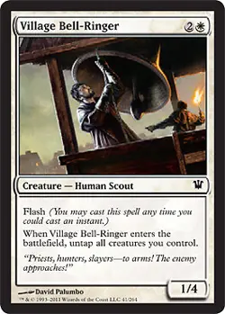 Innistrad - Village Bell-Ringer - Near Mint - Image 1