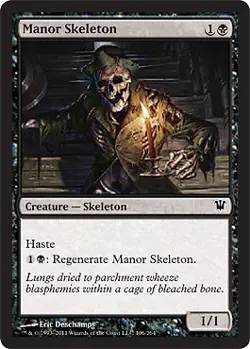 Innistrad - Manor Skeleton - Near Mint - Image 1