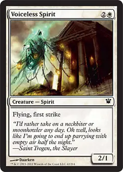 Innistrad - Voiceless Spirit - Near Mint - Image 1