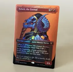 MTG Neheb, the Eternal - Borderless Foil - CMM NM - Image 1