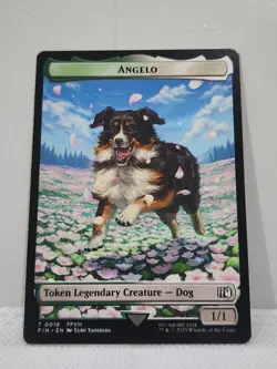 Angelo Token 19 (FFVIII) & Darkstar Token 20 (FFVII) MTG Final Fantasy - Image 1