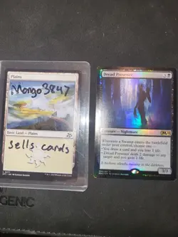 MTG Dread Presence FOIL EX Core Set 2020 - Image 3
