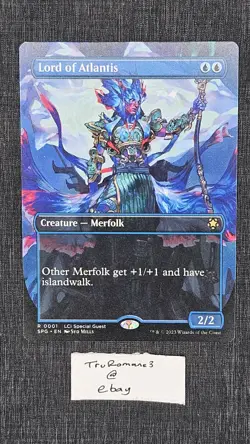 MTG Lord of Atlantis MTG: Special Guest 0001 Regular Rare Blue Creature Merfolk - Image 1