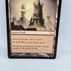 Lot of 2 MTG Great Furnace & Vault of Whispers Mirrodin MP Moderate Play - Image 5