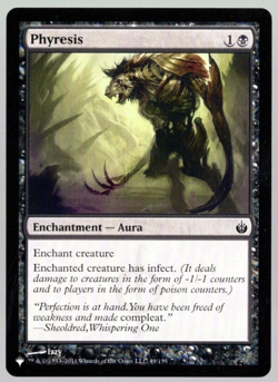 Phyresis 49/155 Non Foil The List Reprints MTG Near Mint - Image 1