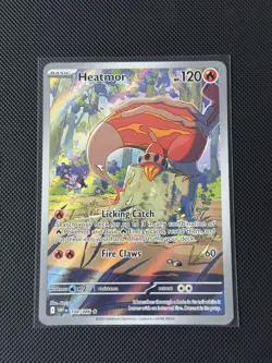 Pokemon: Heatmor - 104/086 - SV: White Flare (WHT) Holo Illustration Rare - Image 1