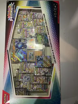Sealed Pokemon TCG Prismatic Evolutions Lucario Ex + Tyranitar Ex Collection - Image 2