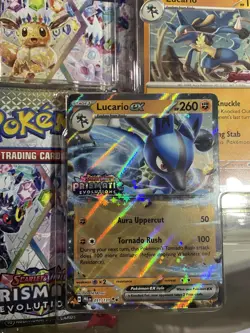 Sealed Pokemon TCG Prismatic Evolutions Lucario Ex + Tyranitar Ex Collection - Image 4