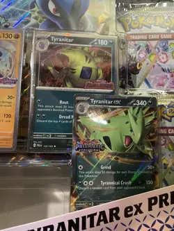 Sealed Pokemon TCG Prismatic Evolutions Lucario Ex + Tyranitar Ex Collection - Image 5