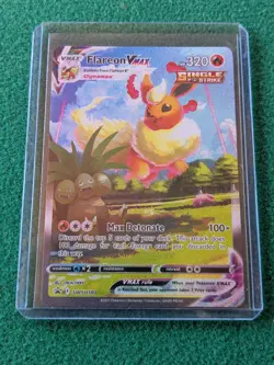 Pokemon TCG: Flareon VMAX SWSH180 SWSH: Sword & Shield Promo Card - Image 1