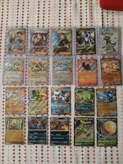 Pokemon TCG Ultra Rare Lot ×20 Full Art Trainer, V, EX, Mega, Pokeball - Image 1
