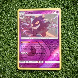 Pokemon Gengar 70/214 S&M Unbroken Bonds Reverse Holo LP Rare Unlimited - Image 1