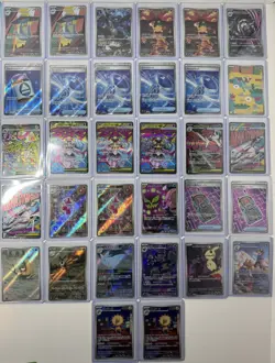 Mega Dream (M2A) Pokemon 32 card Lot Near Mint Japanese- AR MA SR - Top Loaded - Image 1