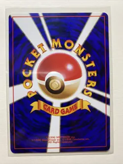 Pokemon Card TCG Sabrina's Gaze Banned Trainer Japanese Old Back 1998 F/S - Image 2