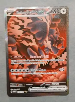 Pokemon Bloodmoon Ursaluna ex #168/131 English Prismatic Evolutions - Image 2