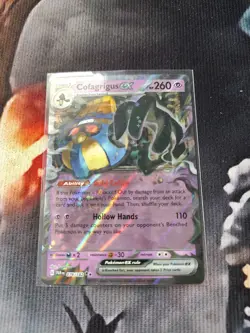 Cofagrigus ex 76 /182 Scarlet Violet Paradox Rift Pokemon TCG 2023 - Image 1
