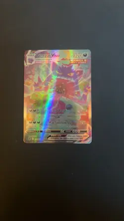 Pokemon TCG Gengar VMAX Alternate Art Fusion Strike Near Mint Condition - Image 1