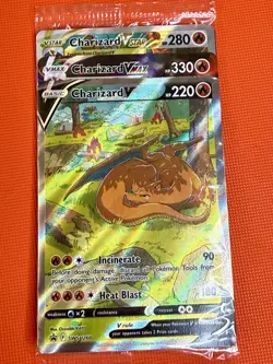 Pokemon Charizard UPC Promo Cards SWSH260 SWSH261 SWSH262 Set of 3 SEALED - NEW - Image 2