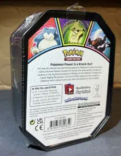 Sealed Pokemon TCG's Mighty Mysterious 2021 Mimikyu Snorlax Darkrai Tins Set 3 - Image 5