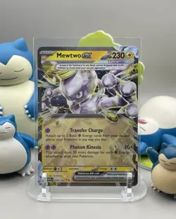 Mewtwo ex #58/182 Paradox Rift 2023 Double Rare Pokemon TCG - Image 1