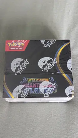 Pokemon TCG Mega Evolution Phantasmal Flames Booster Box | Sealed | Rare - Image 1