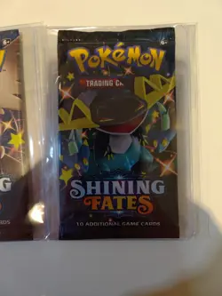 Pokemon Shining Fates Factory Sealed Random Art 2 Booster Packs - Image 3