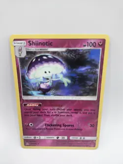 Shiinotic 93/156 Regular Rare - Ultra Prism 2018 Sun & Moon Pokemon TCG - NM - Image 1