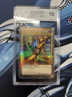 YuGiOh 2022 Right Leg Of The Forbidden One BLCR-EN102 PGS 10 Starlight Rare - Image 1