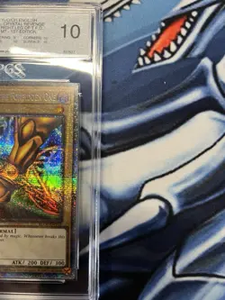 YuGiOh 2022 Right Leg Of The Forbidden One BLCR-EN102 PGS 10 Starlight Rare - Image 2