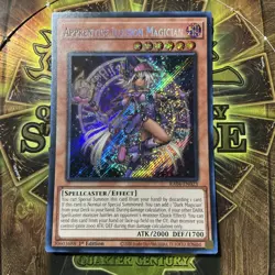 Yugioh Apprentice Illusion Magician RA04-EN023 Secret Rare 1st Ed Near Mint - Image 1