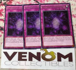 3x (M/NM) Dark Contract With the Eternal Darkness MACR-EN068 Rare 1st Ed. YuGiOh - Image 1
