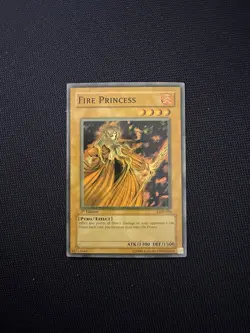 Konami Yu-Gi-Oh! TCG Labyrinth of Nightmare Fire Princess 1st Edition LON-034 - Image 3