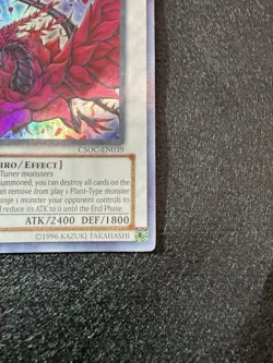 Black Rose Dragon CSOC-EN039 Crossroads of Chaos-Unlimited Edition HP Ultra Rare - Image 5